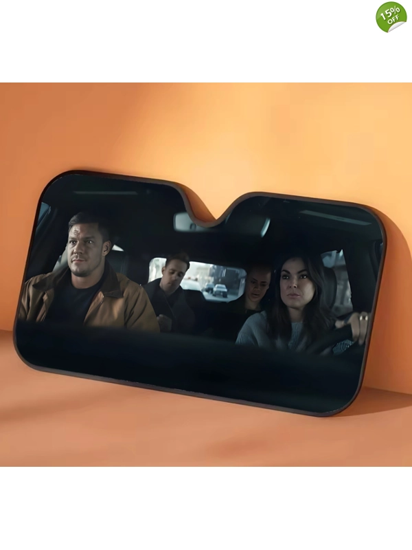 Reacher 100th car sun shade