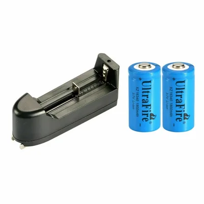 16340 Rechargeable Battery w  Charger