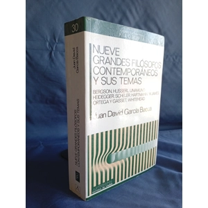 Nueve Grandes Filósofos Contemporáneos y sus temas