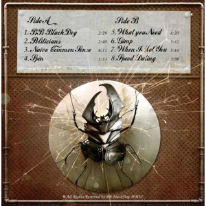 BB BlackDog No. One. 180 Gram Limited edition Vinyl, FREE ..