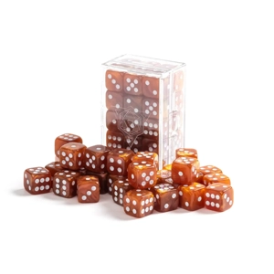 Die Hard Dice; Vanguard D6 - Amber Shimmer