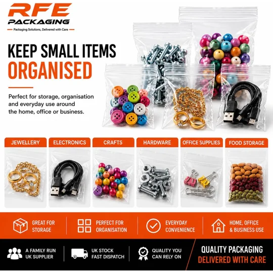 15" x 20" Grip Seal Bags