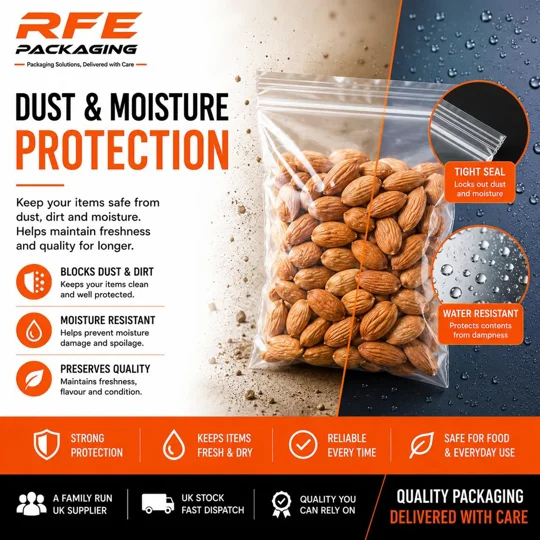 9" x 12.75" Grip Seal Bags