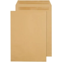 C4 / A4 Manilla Brown Mailing Envelopes Self Seal 80gsm 229 x 324mm