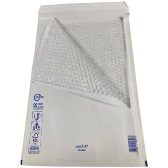 Arofol® 220mm x 265mm W5 / E Bubble Lined Padded Envelope Postal Bags