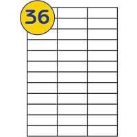 36 Labels Per Sheet Multipurpose A4 Label Sheets