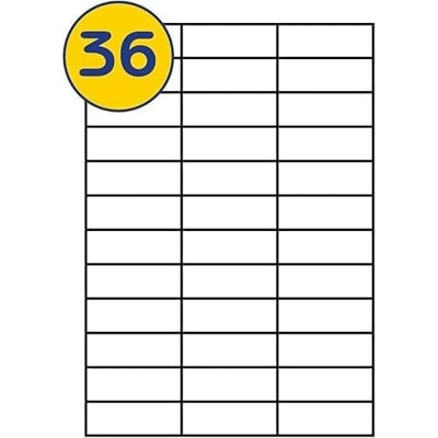 36 Labels Per Sheet Multipurpose A4 Label Sheets 36 Labels Per Sheet Multipurpose A4 Label Sheets