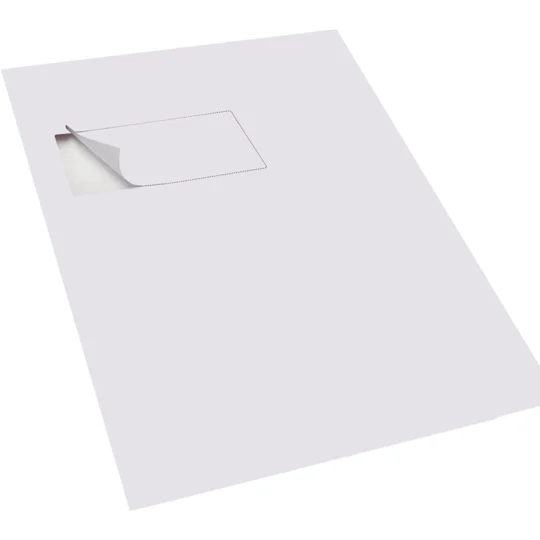 S14 A4 Integrated Labels 110 x 60mm Address Peel Off Dispatch Notes Packing Slips