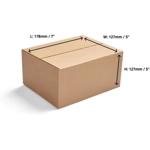 7"x5"x5" Single Wall Cardboard Boxes 178 x 127 x 127mm 7"x5"x5" Single Wall Cardboard Boxes 178 x 127 x 127mm