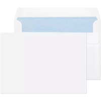 C6 / A6 White Mailing Envelopes Self Seal 80gsm 114 x 162mm