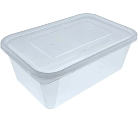 1000ml Microwave Containers With Lids - Food Takeaway Etc