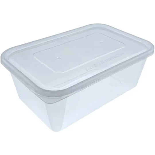 750ml Microwave Containers With Lids - Food Takeaway Etc
