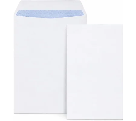 C5 / A5 White Mailing Envelopes Self Seal 90gsm 229 x 162mm