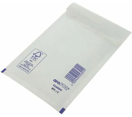 Arofol® 220mm x 265mm W5 / E Bubble Lined Padded Envelope Postal Bags