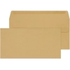 DL Manilla Brown Mailing Envelopes Self Seal 80gsm 110 x 220mm