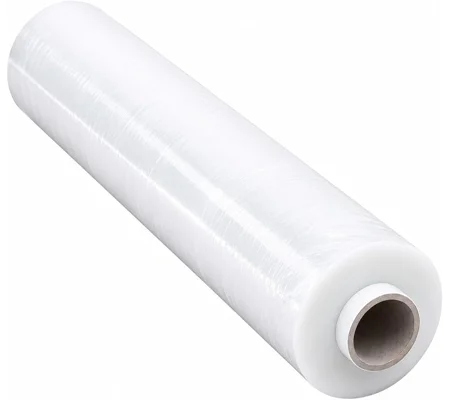 Clear 400mm x 250m Strong Heavy-Duty Stretch Film for Pallet Wrapping