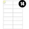 14 Labels Per Sheet Multipurpose A4 Label Sheets