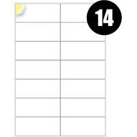 14 Labels Per Sheet Multipurpose A4 Label Sheets