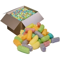 2.5 Cubic Feet MultiColour EcoFlo Biodegradable Packing Pe..