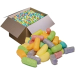 15 Cubic Feet EcoFlo MultiColour Biodegradable Packing Peanuts - Protective Void Loose Fill 15 Cubic Feet EcoFlo MultiColour Biodegradable Packing Peanuts - Protective Void Loose Fill