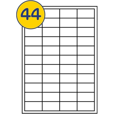 44 Labels Per Sheet Multipurpose A4 Label Sheets 44 Labels Per Sheet Multipurpose A4 Label Sheets