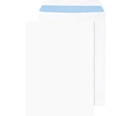C4 Plain White Self Seal Envelopes 324 x 229mm 90gsm