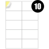 10 Labels Per Sheet Multipurpose A4 Label Sheets