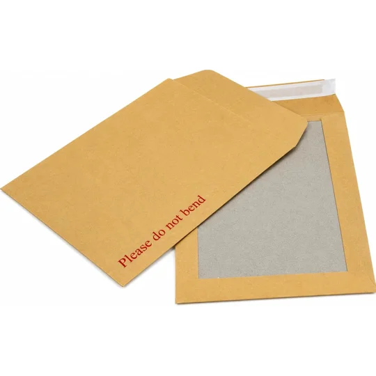 A6 Hard Back Envelopes 162 x 114mm A6 C6 Manilla Please Do Not Bend Envelope