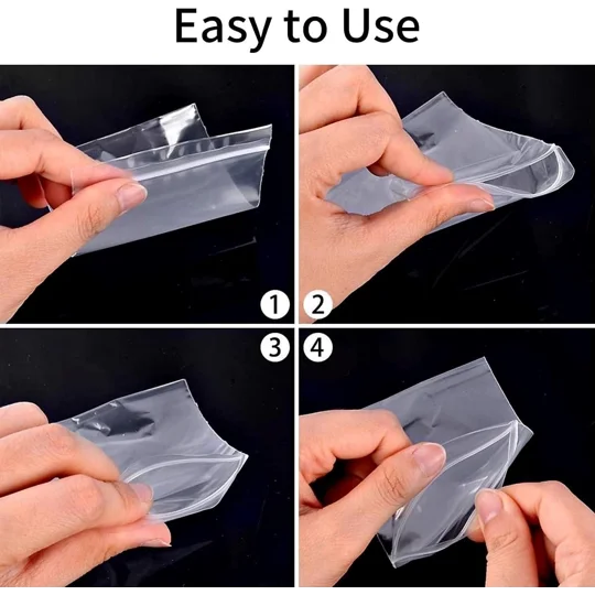 3.5" x 4.5" Grip Seal Bags