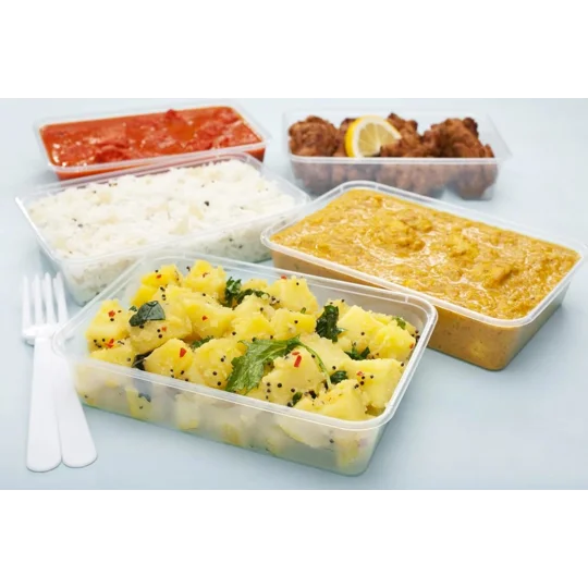 650ml Microwave Containers With Lids - Food Takeaway Etc