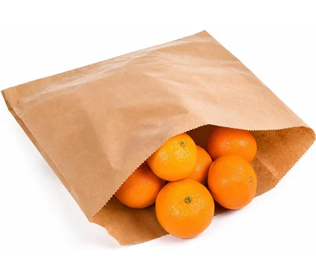 RFE Brown Strung Kraft Paper Food Bags Food use, Groceries, Sandwiches Fruit Bags Sweet Party Grocer