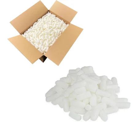 10 Cubic Feet EcoFlo Biodegradable Packing Peanuts - Protective Void Loose Fill
