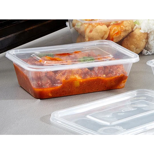 650ml Microwave Containers With Lids - Food Takeaway Etc