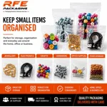 1.5" x 2.5" Grip Seal Bags