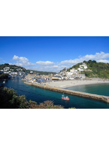 Looe in Cornwall A4 Mou..