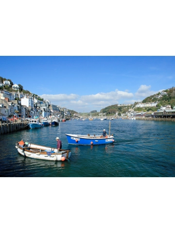Looe in Cornwall A4 Mou..