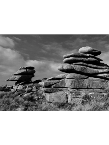 Bodmin Moor A4 Mounted Photo.