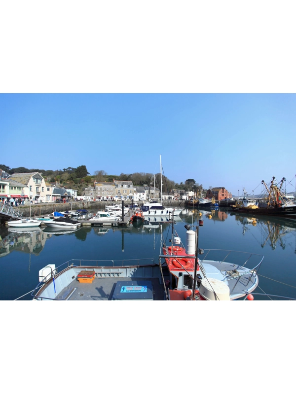 Padstow A4 Mounted Photo