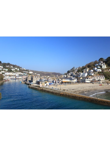 Looe in Cornwall A4 Mou..