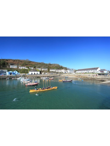 Porthleven A4 Mounted Photo
