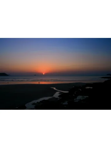 Sunset at Polzeath