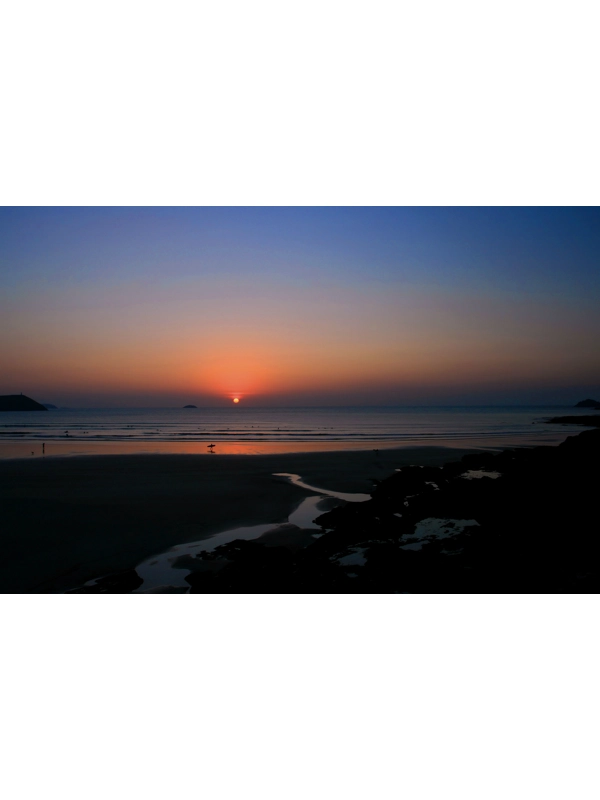 Sunset at Polzeath