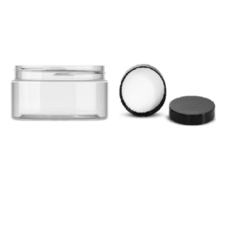 10pcs Plastic Jars with..