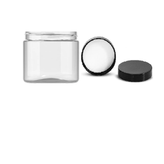 10pcs Plastic Jars with..