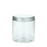 50 pcs 250ml Plastic Jars with Alumini..