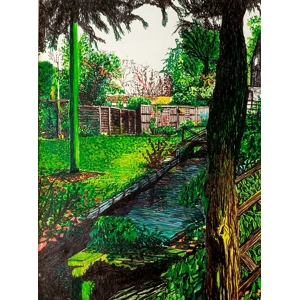 A Cared For Garden by Trevor Whetstone