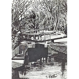 Fine art print of Locks..