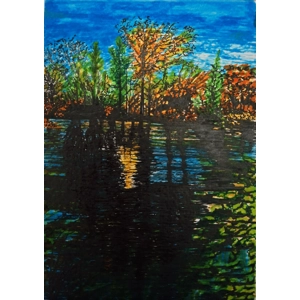 Autumn's Dark Mirror