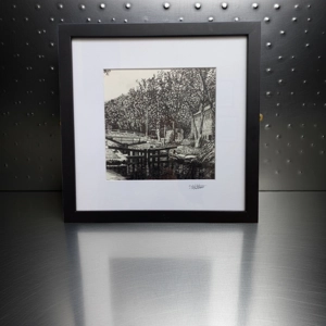 Locks on Rochdale Canal by Trevor Whetstone