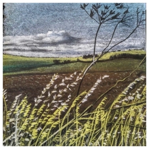 Fine art print of Over The Fields And Far Away by Trevor W..